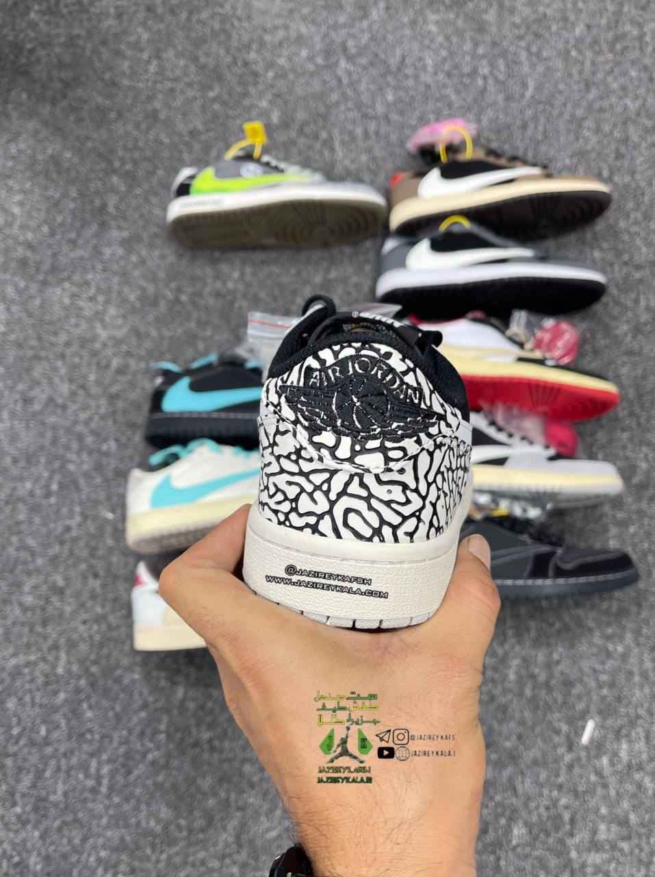 کتانی نایک ایر جردن سمنت nike air jordan cement _11zon — تصویر ۳