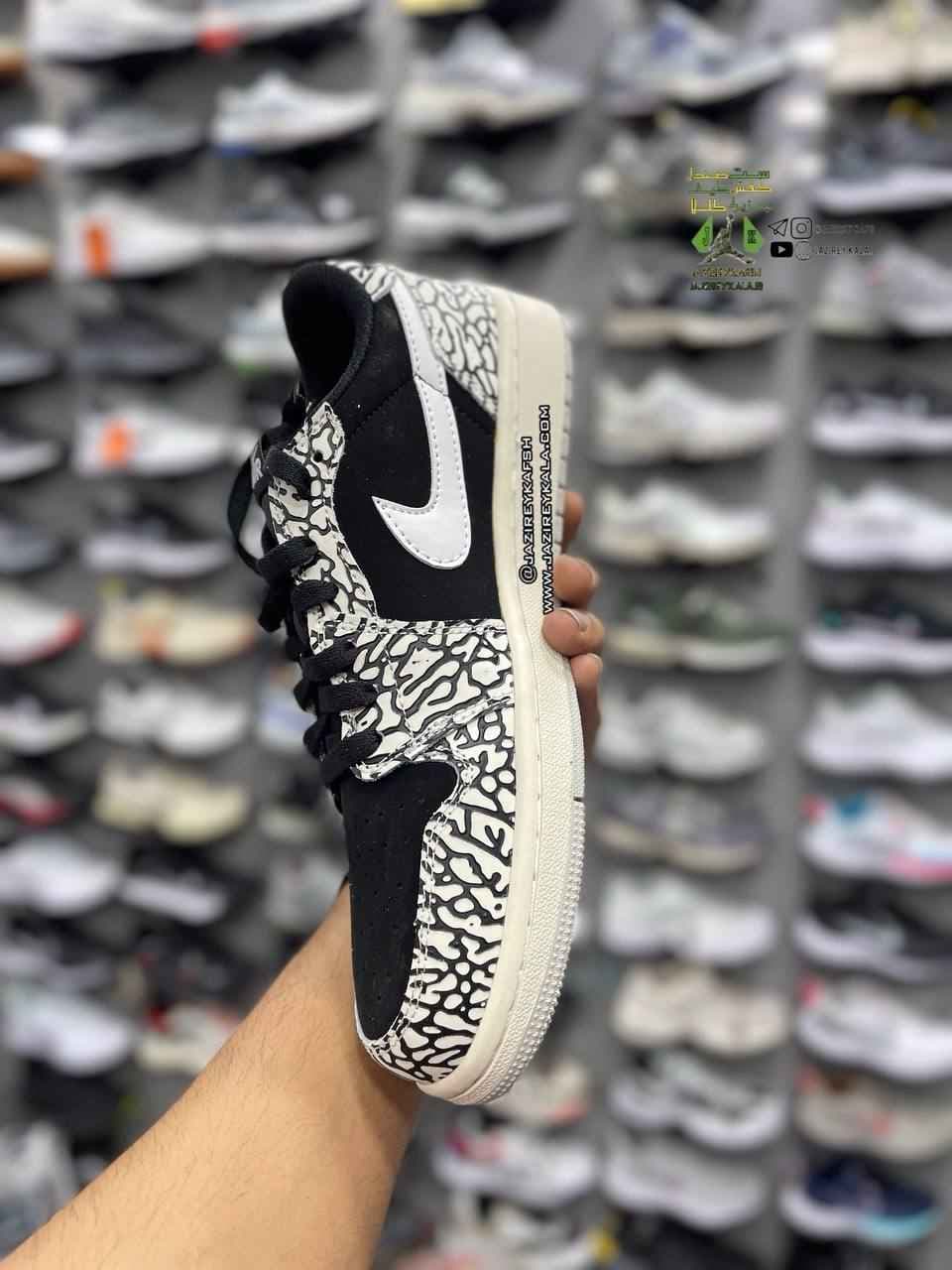کتانی نایک ایر جردن سمنت nike air jordan cement _11zon — تصویر ۴