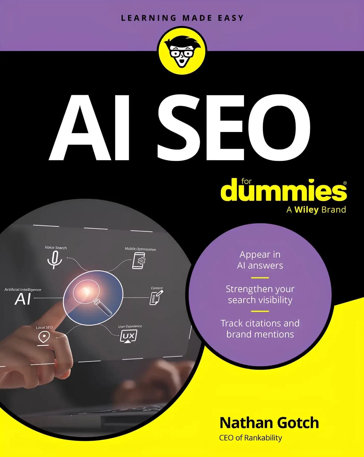 کتاب سئو با هوش مصنوعی برای تازهکارها (AI SEO for Dummies) نسخه انگلیسی PDF | نیتن گاتچ