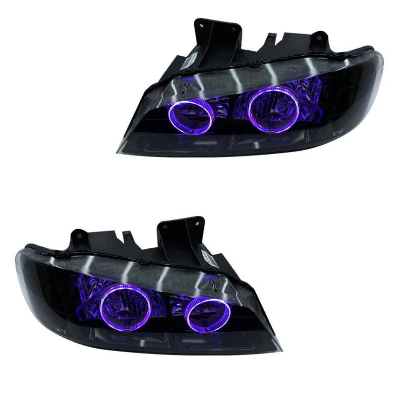 چراغ جلو خودرو گروه پژوهش صنعت مدرن مدل 3D-Purp-B مناسب برای پژو پارس بسته دو عددی