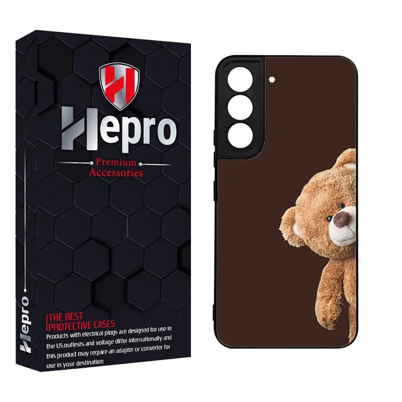 کاور هپرو طرح تدی کد TPU-387 مناسب برای گوشی موبایل سامسونگ S22 PLUS