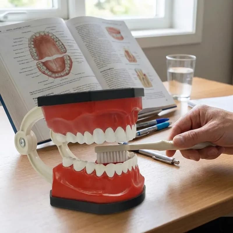 مولاژ آموزشی مدل دندان انسان سری کامل بزرگسال کد Dental_3X — تصویر ۲