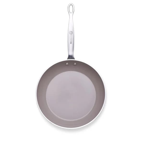 ماهی تابه وانیلی کرکماز نیا سرا 24×4 سانتی متر A3864 ا Korkmaz Nea Sera Vanilla Frying Pan 24×4 cm A3864