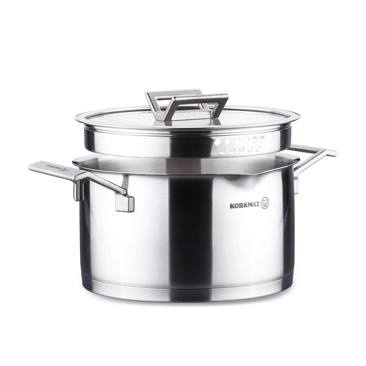 سرویس قابلمه ۸ پارچه کرکماز مدل Innova A2787 ا KORKMAZ Innova 8-Piece Cookware Set A2787 — تصویر ۳