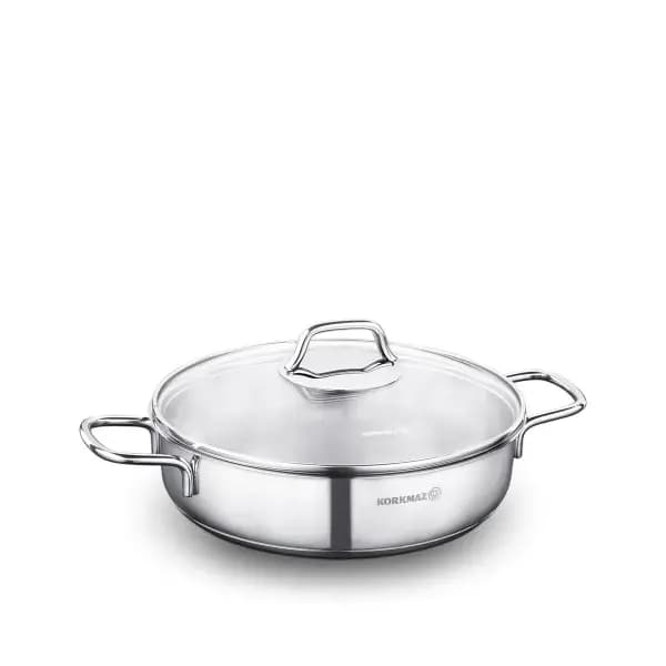 تابه کرکماز پرلا 22×6 سانتی متر A1833 ا Korkmaz Perla 22×6 cm Casserole A1833