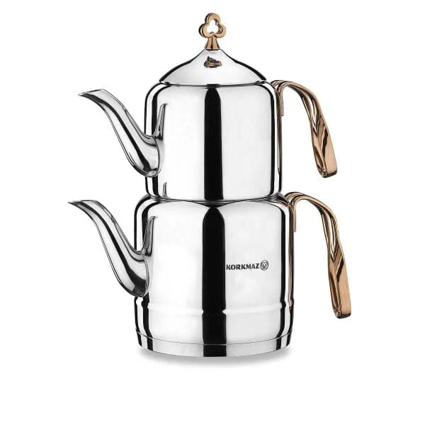 کتری و قوری کرکماز مدل A213 ا KORKMAZ Kettle and Teapot A213