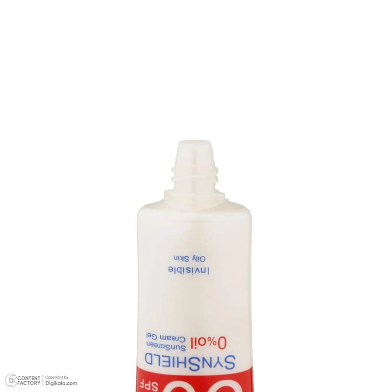 ژل کرم ضدآفتاب ساین اسکین بدون رنگ SPF50 مدل SynShield، مناسب پوستهای چرب، حجم 50 میلیلیتر — تصویر ۴