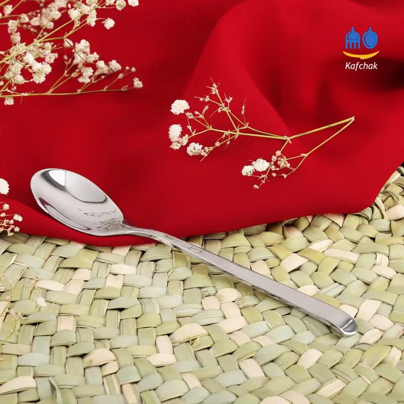 قاشق مربا خوری رولنزا – مدل باواریا – استیل براق
