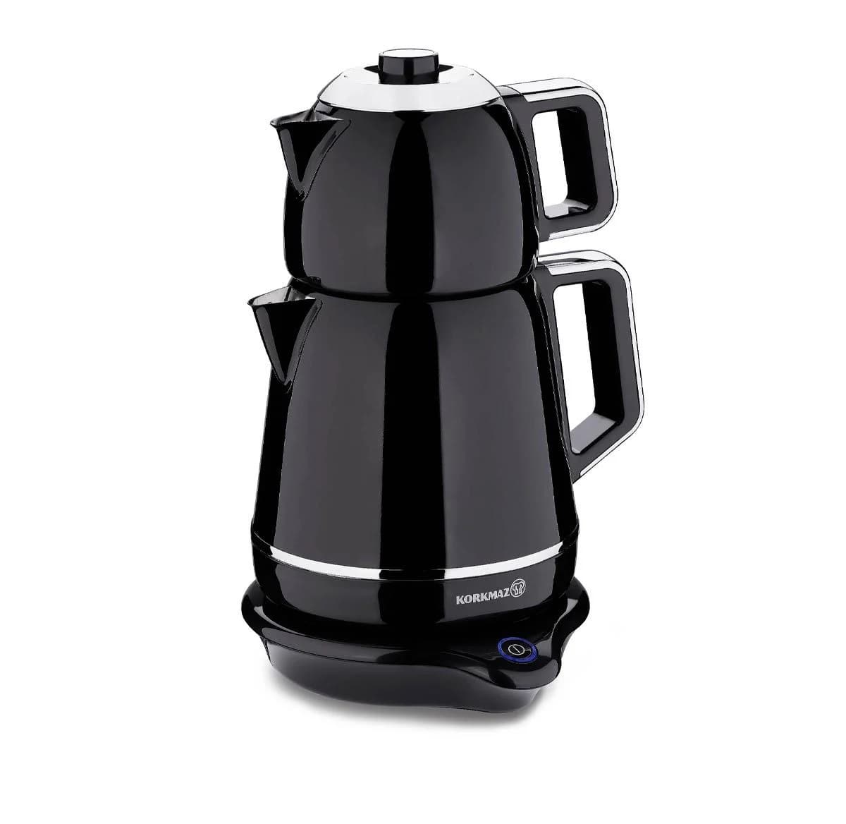 چایساز کرکماز مدل دمیکس رنگ موکا کد A332-06 ا Demix model korkmaz tea maker A332-06 — تصویر ۵