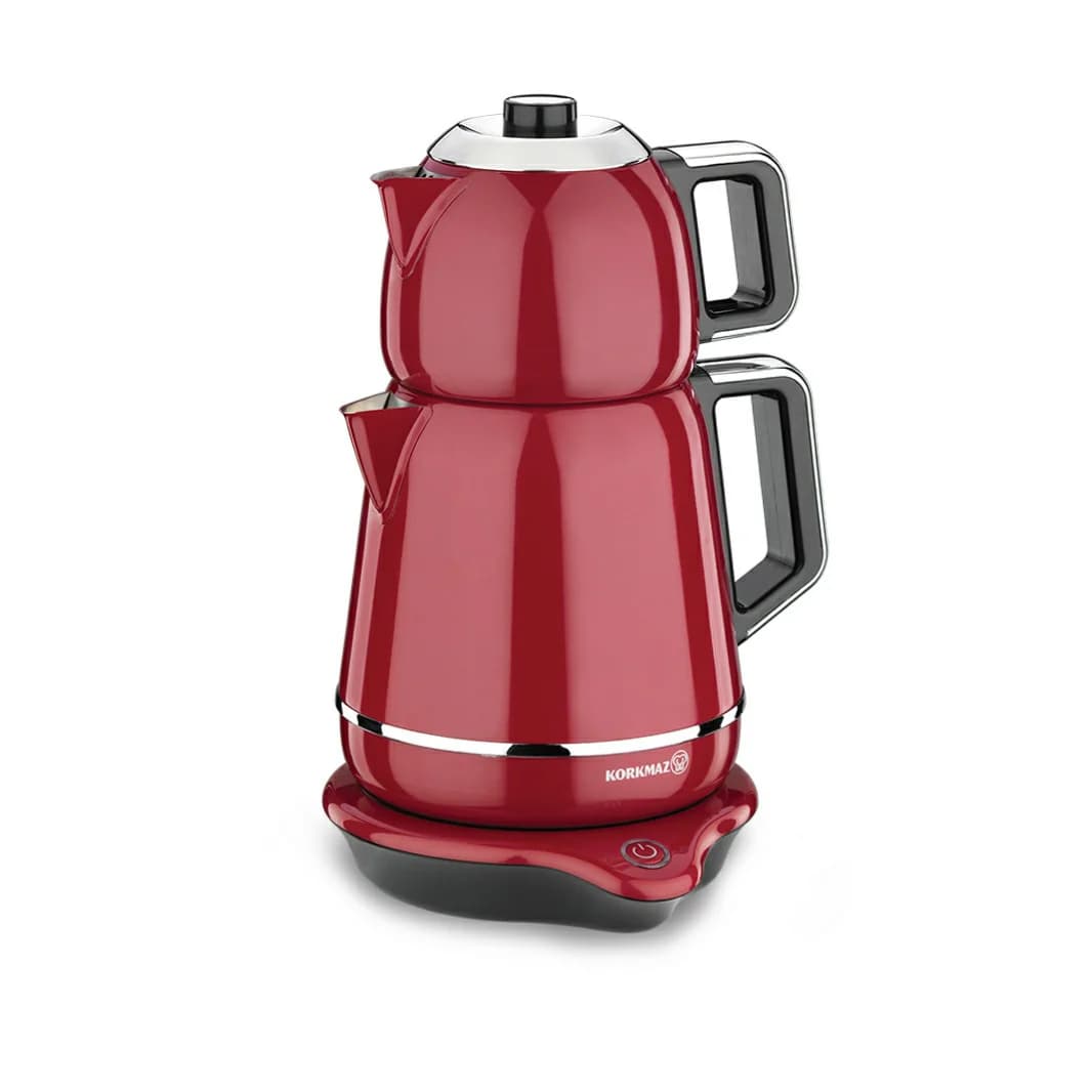 چایساز کرکماز مدل دمیکس رنگ موکا کد A332-06 ا Demix model korkmaz tea maker A332-06 — تصویر ۶