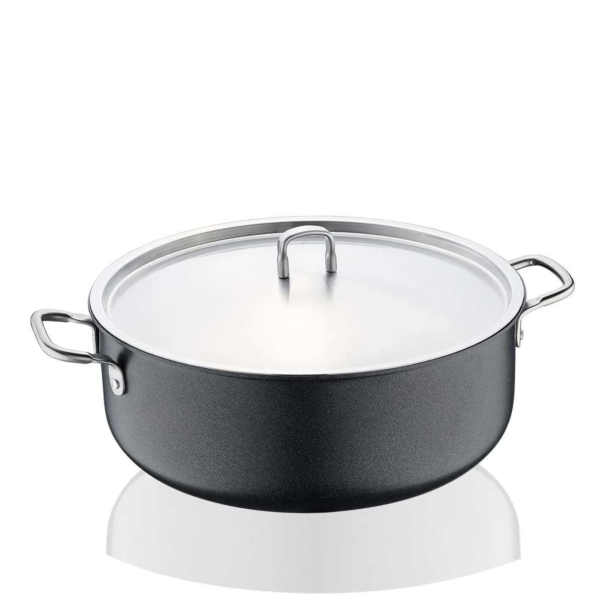 قابلمه کرکماز مدل دوریا 32×13 سانتی متر A2975 ا KORKMAZ Doria Short Casserole 32×13 cm A2975