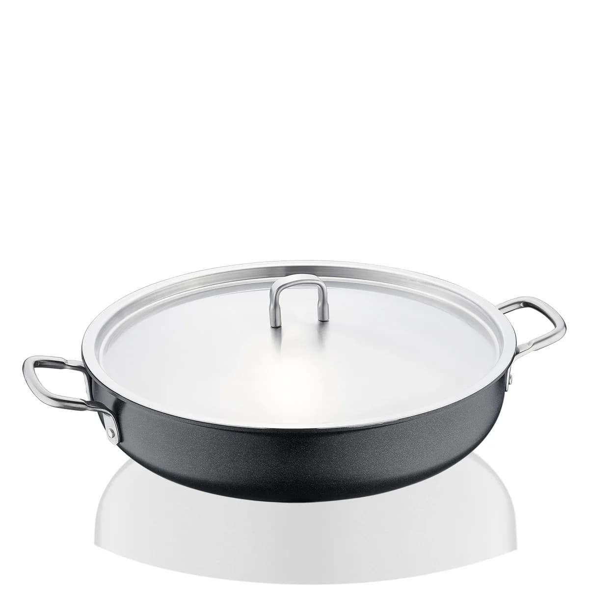 تابه کرکماز مدل دوریا کاسرول کوتاه 32×8 سانتی متر A2974 ا KORKMAZ Doria Extra Short Casserole 32×8 cm A2974