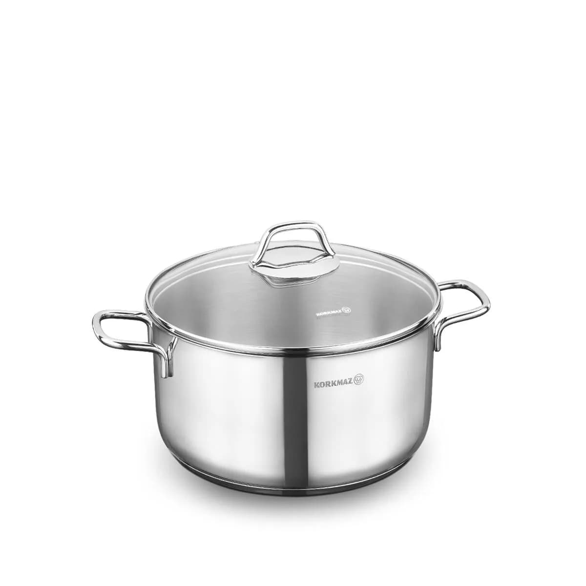 قابلمه کرکماز پرلا18×9سانتی متر A1654 ا KORKMAZ Perla 18×9cm Pot A1654