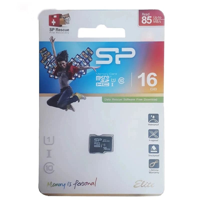 کارت حافظه microSD سیلیکون پاور Elite 16GB Class 10 U1 — تصویر ۲