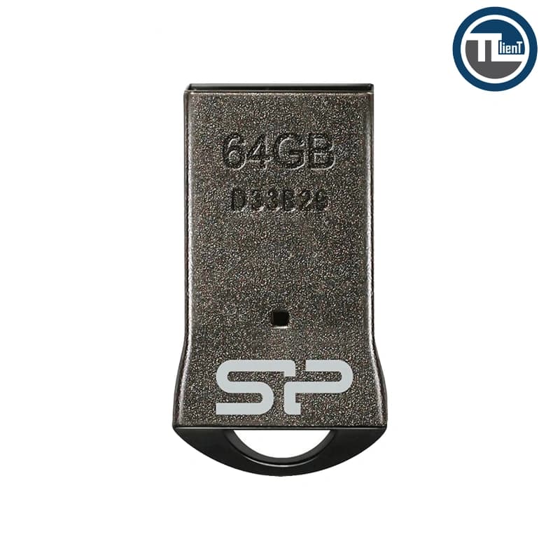 فلش مموری USB 2.0 سیلیکون پاور مدل Touch T01 ظرفیت 64 گیگابایت Silver