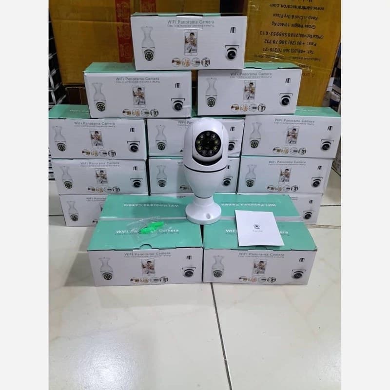 دوربین مداربسته 360 درجه چرخشی لامپی — تصویر ۲