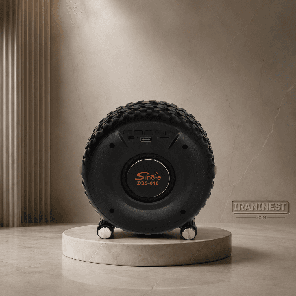 اسپیکر بلوتوثی طرح رینگ مدل ZQS-818 — تصویر ۲