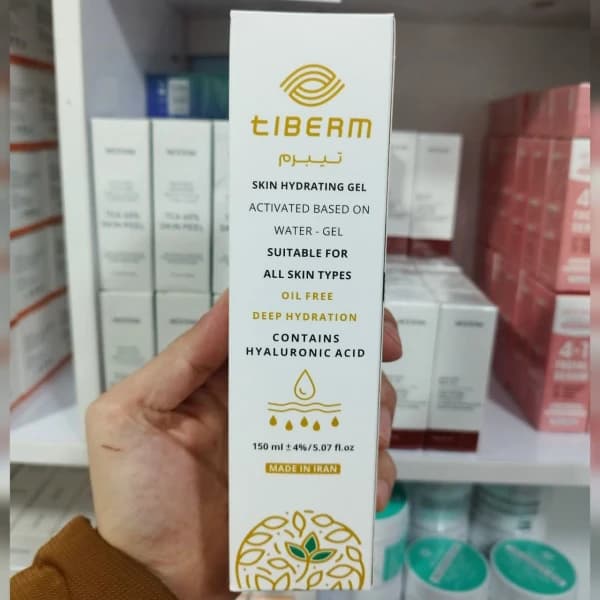 ژل آبرسان هیدروژل تیبرم حجم 150 میلی لیتر — تصویر ۳