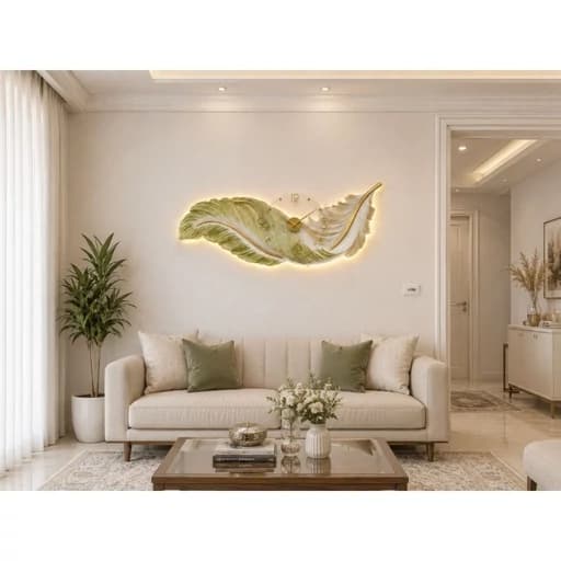 ساعت دیواری و دیوارکوب پر سه بعدی فیلبندشاپ مدل 841046