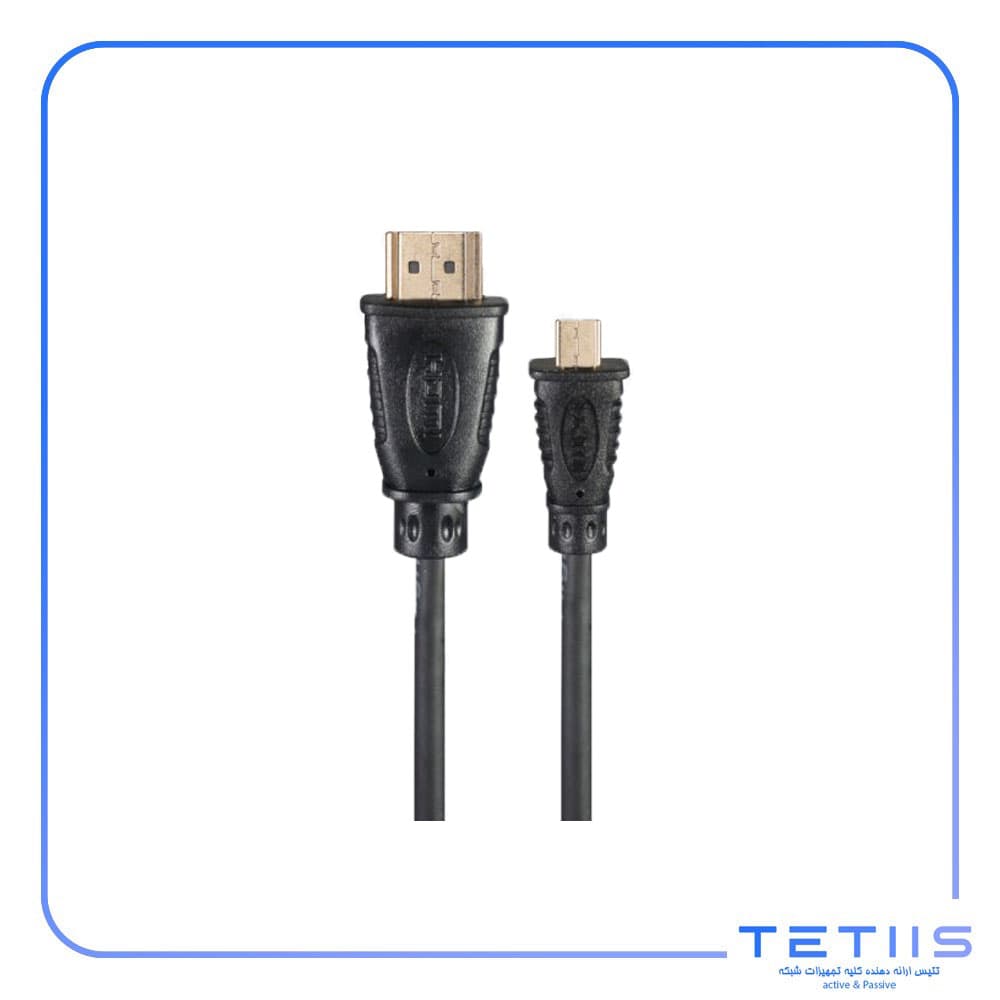 کابل Micro HDMI به HDMI کی نت ۱٫۵ متری K-CHM1415