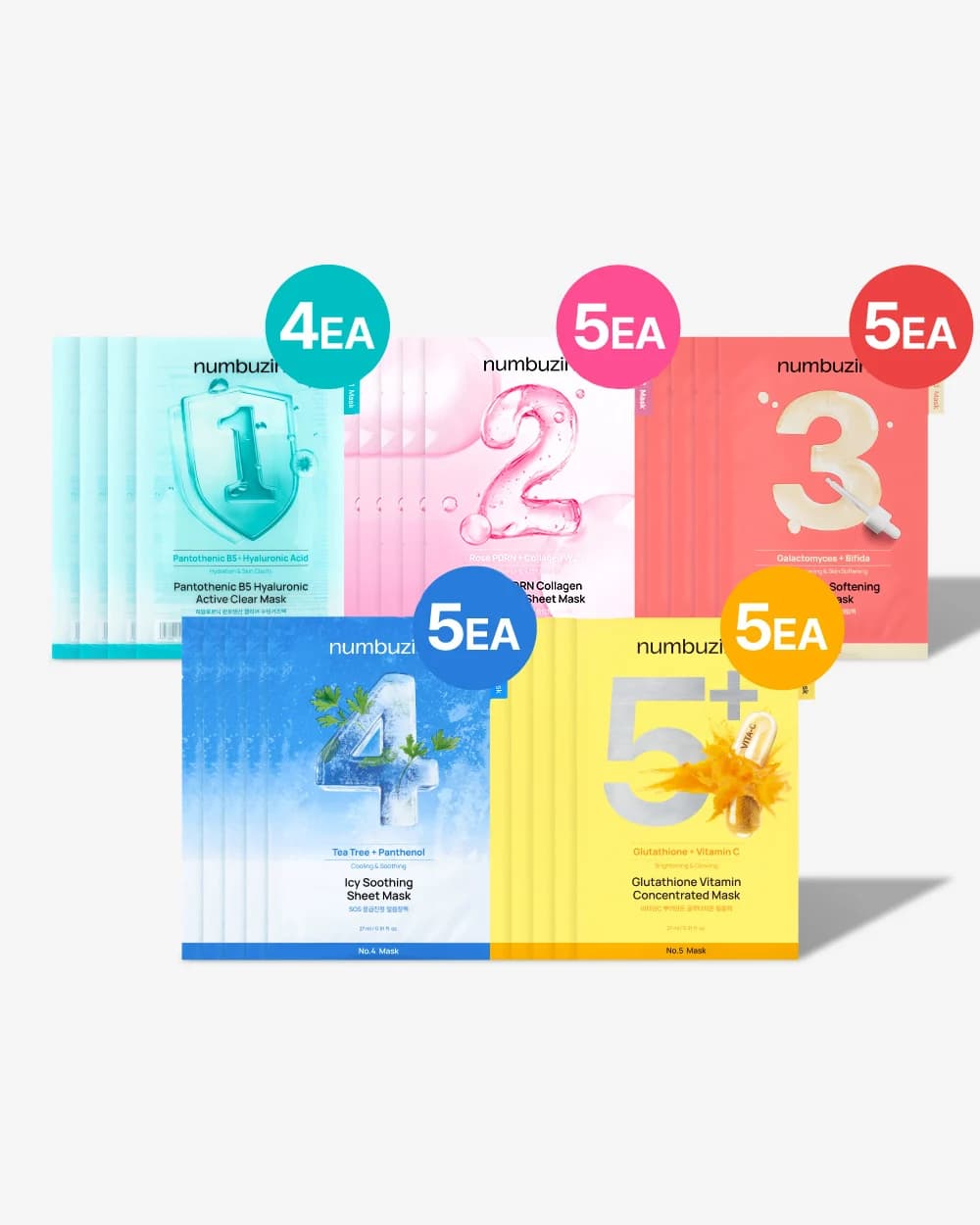 ماسک ورقه‌ای ضد منافذ نامبوزین شماره ۳ | Numbuzin No.3 Tingle-Pore Softening Sheet Mask — تصویر ۵
