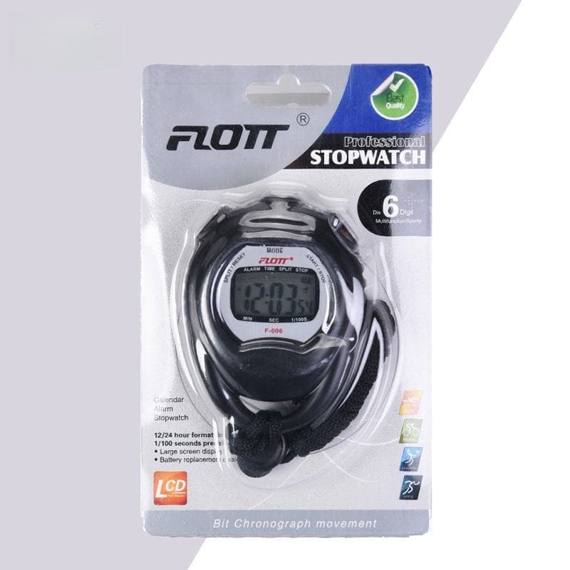 کرنومتر دیجیتال ورزشی 6 Digit Sports Stopwatch کد b183