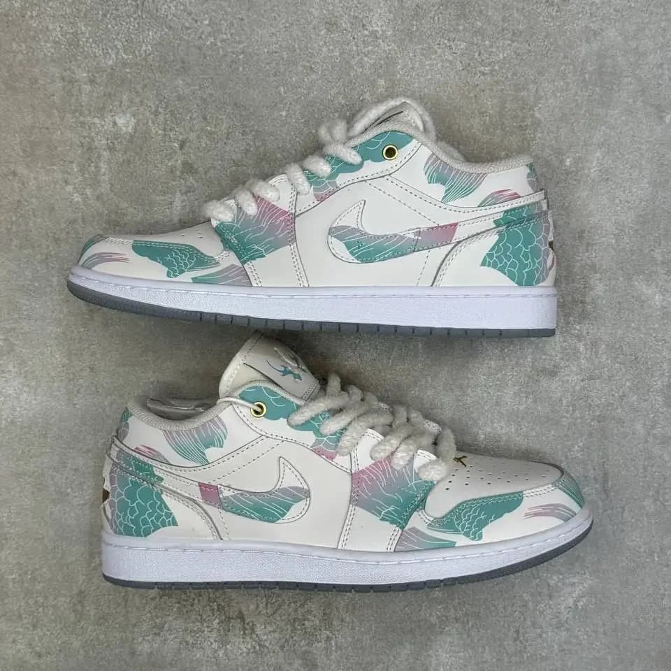 جردن وان لو دراگون (تک سایز) | Jordan 1 Low Dragon — تصویر ۳