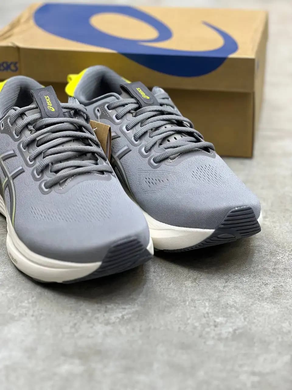کفش اسیکس کایانو 32 طوسی|ASICS Kayano 32 — تصویر ۳