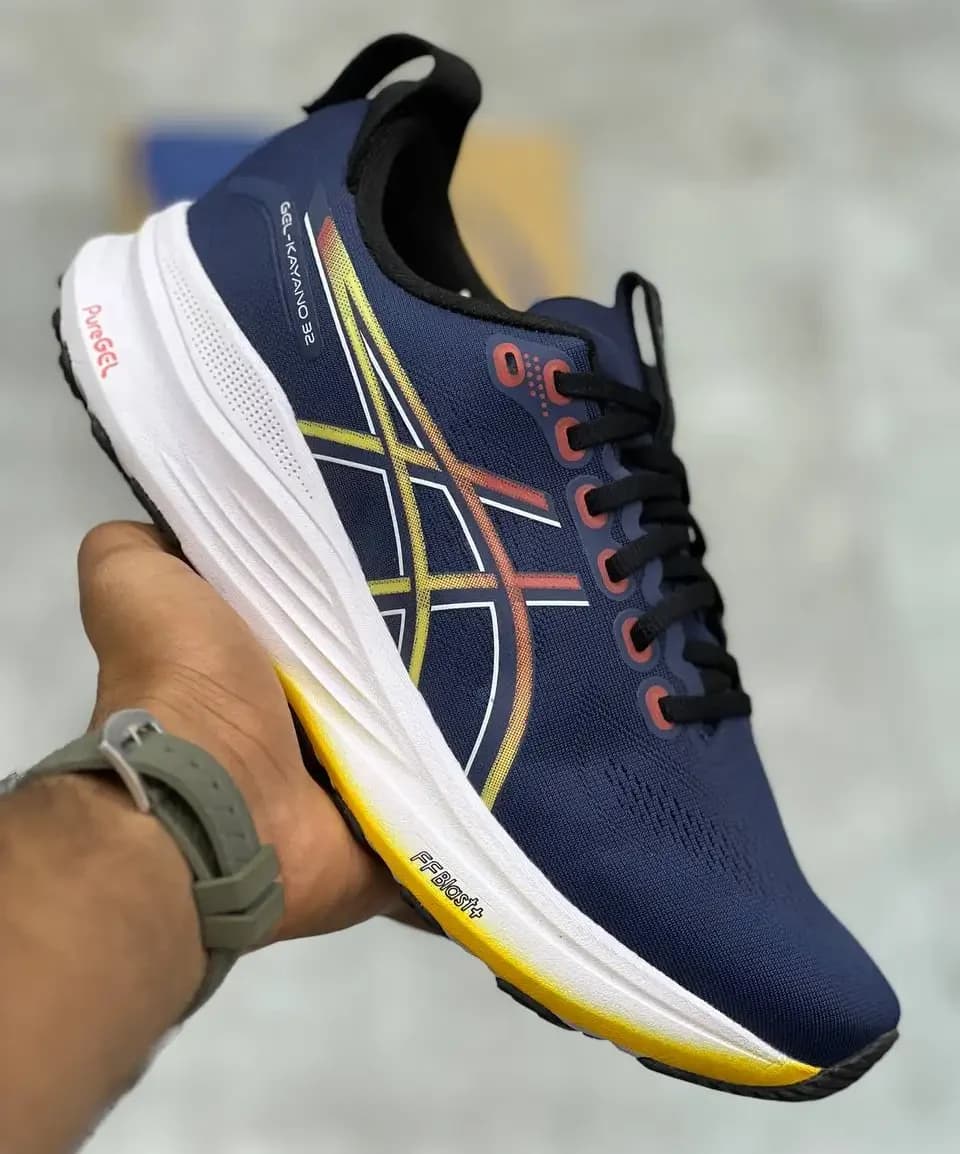 کفش اسیکس کایانو 32 سرمه ای|ASICS Kayano 32
