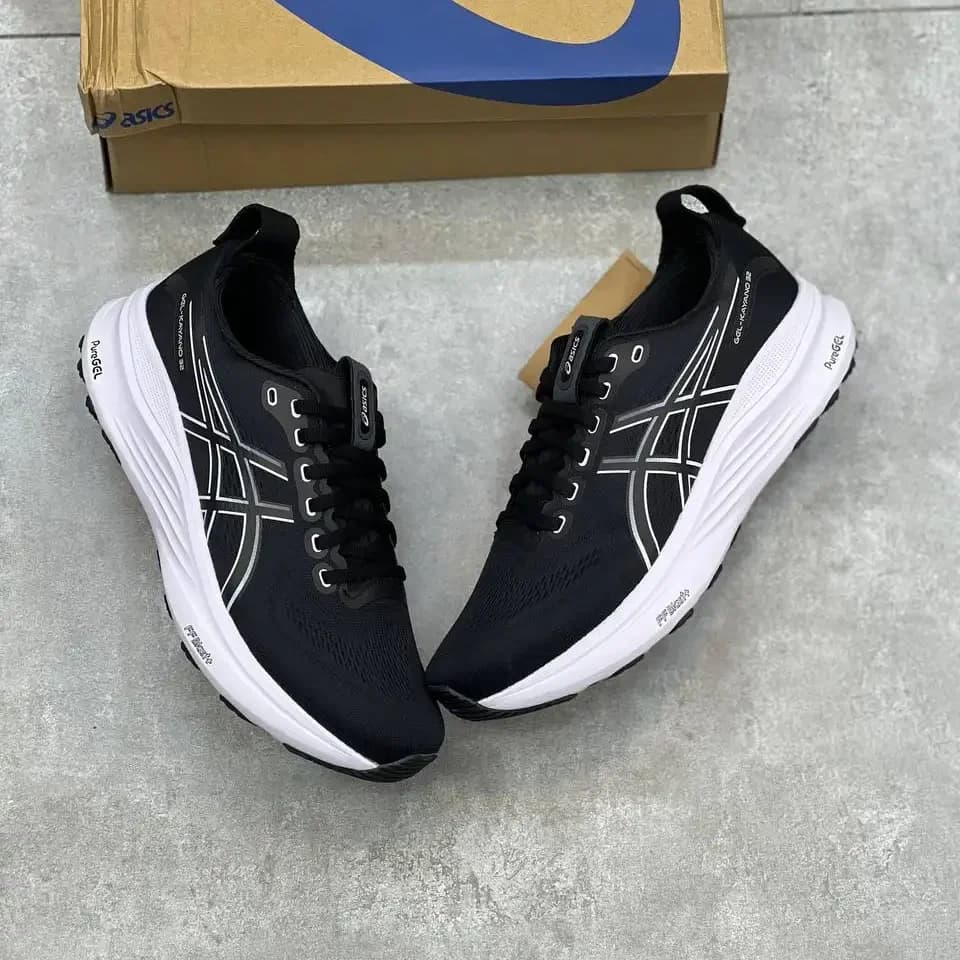 کفش اسیکس کایانو 32 مشکی|ASICS Kayano 32 Black — تصویر ۲