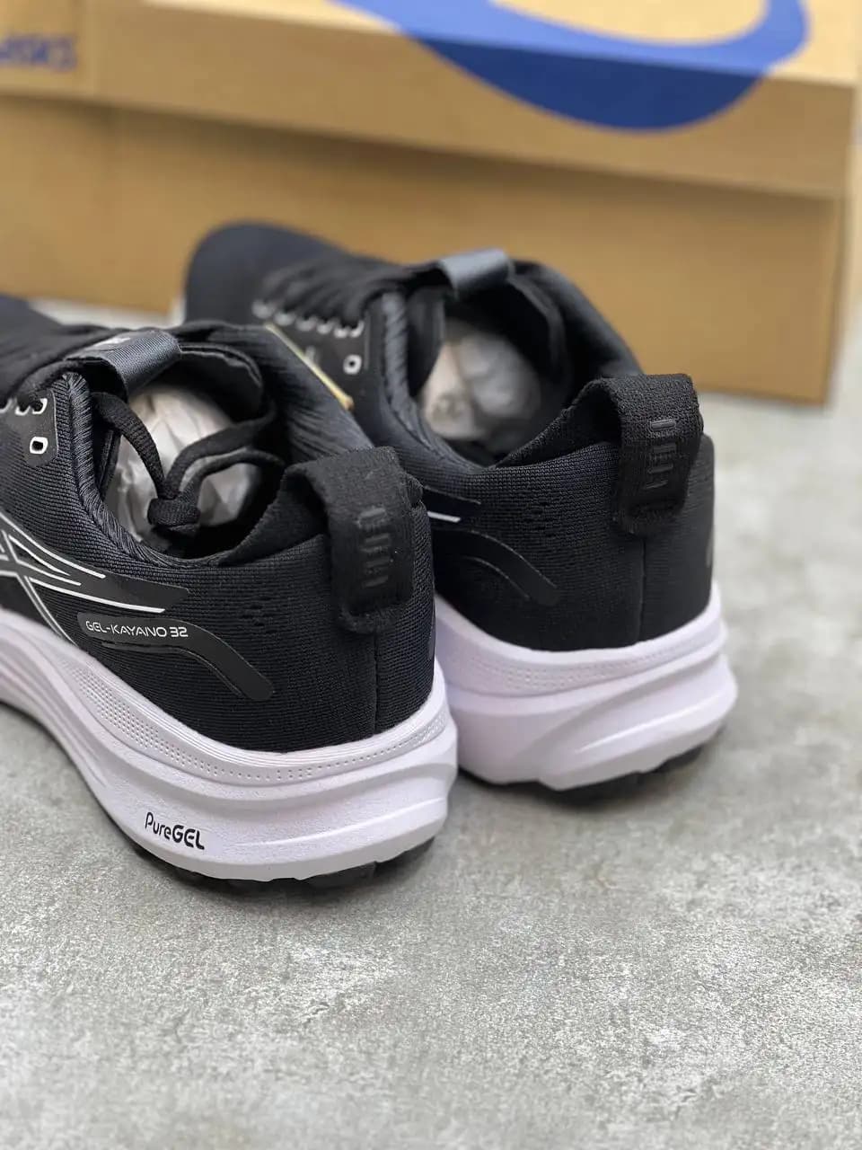 کفش اسیکس کایانو 32 مشکی|ASICS Kayano 32 Black — تصویر ۵