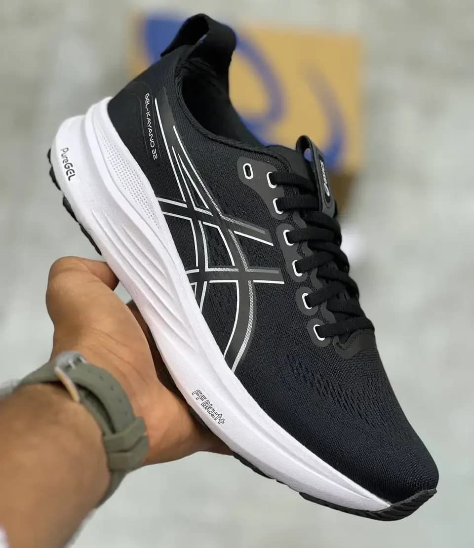 کفش اسیکس کایانو 32 مشکی|ASICS Kayano 32 Black