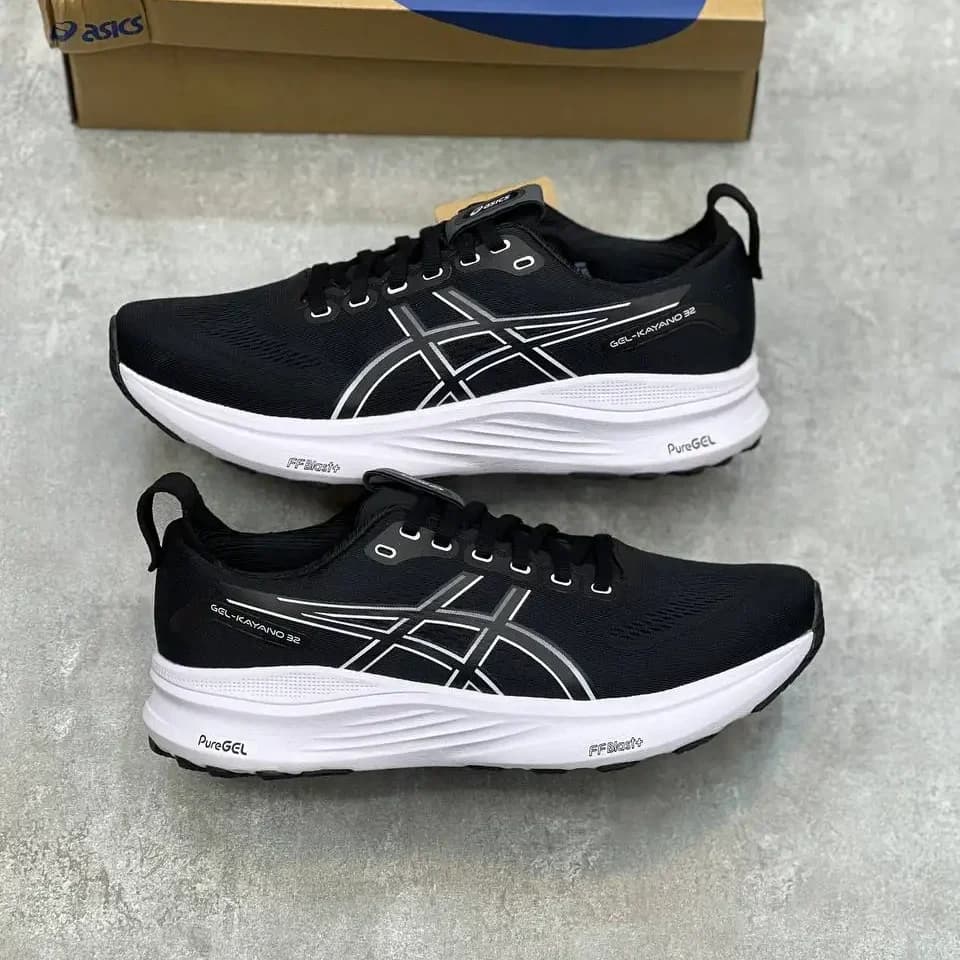 کفش اسیکس کایانو 32 مشکی|ASICS Kayano 32 Black — تصویر ۴