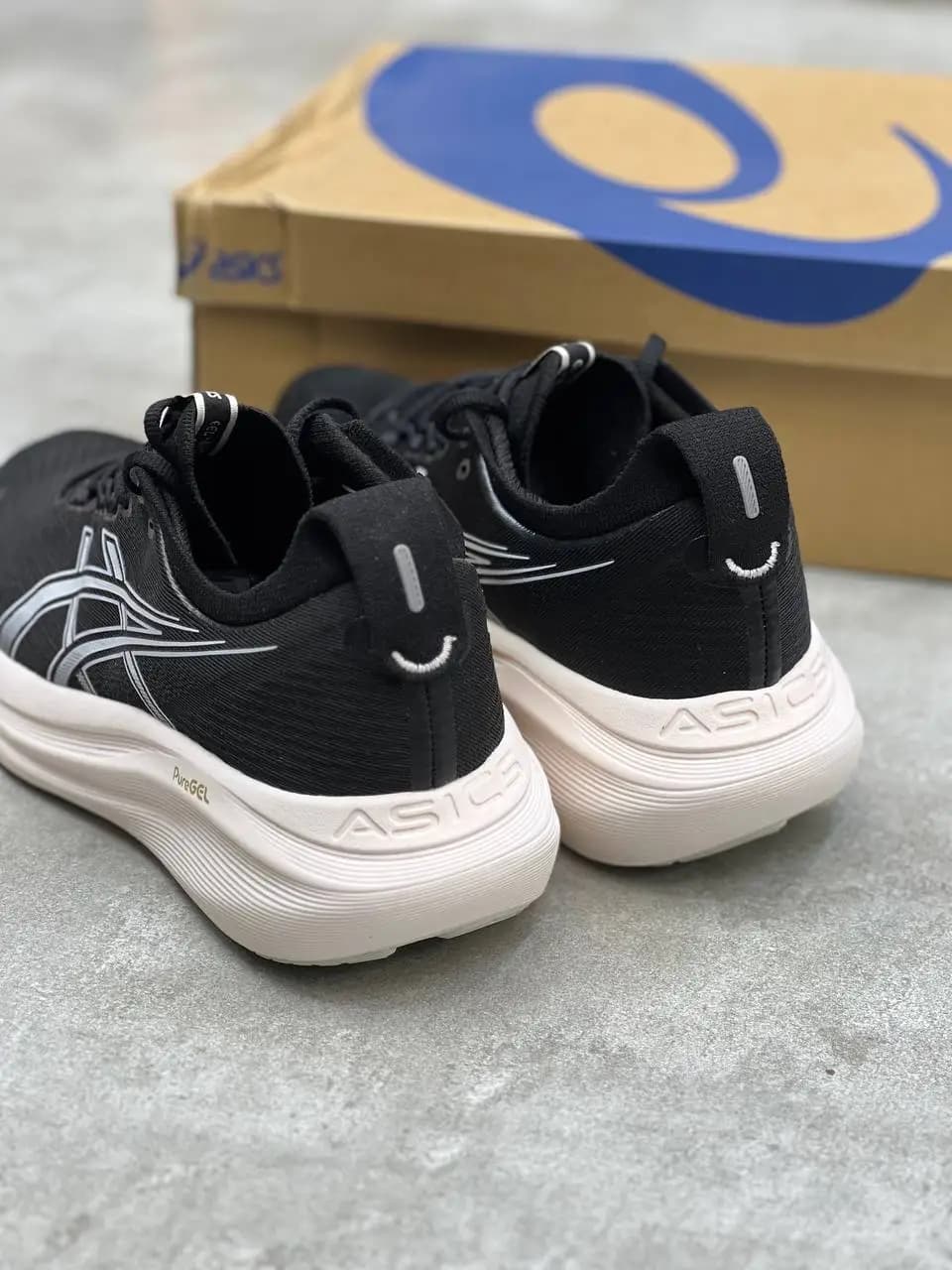 کفش اسیکس نیمباس27 سفید مشکی|ASICS Nimbus 27 — تصویر ۵