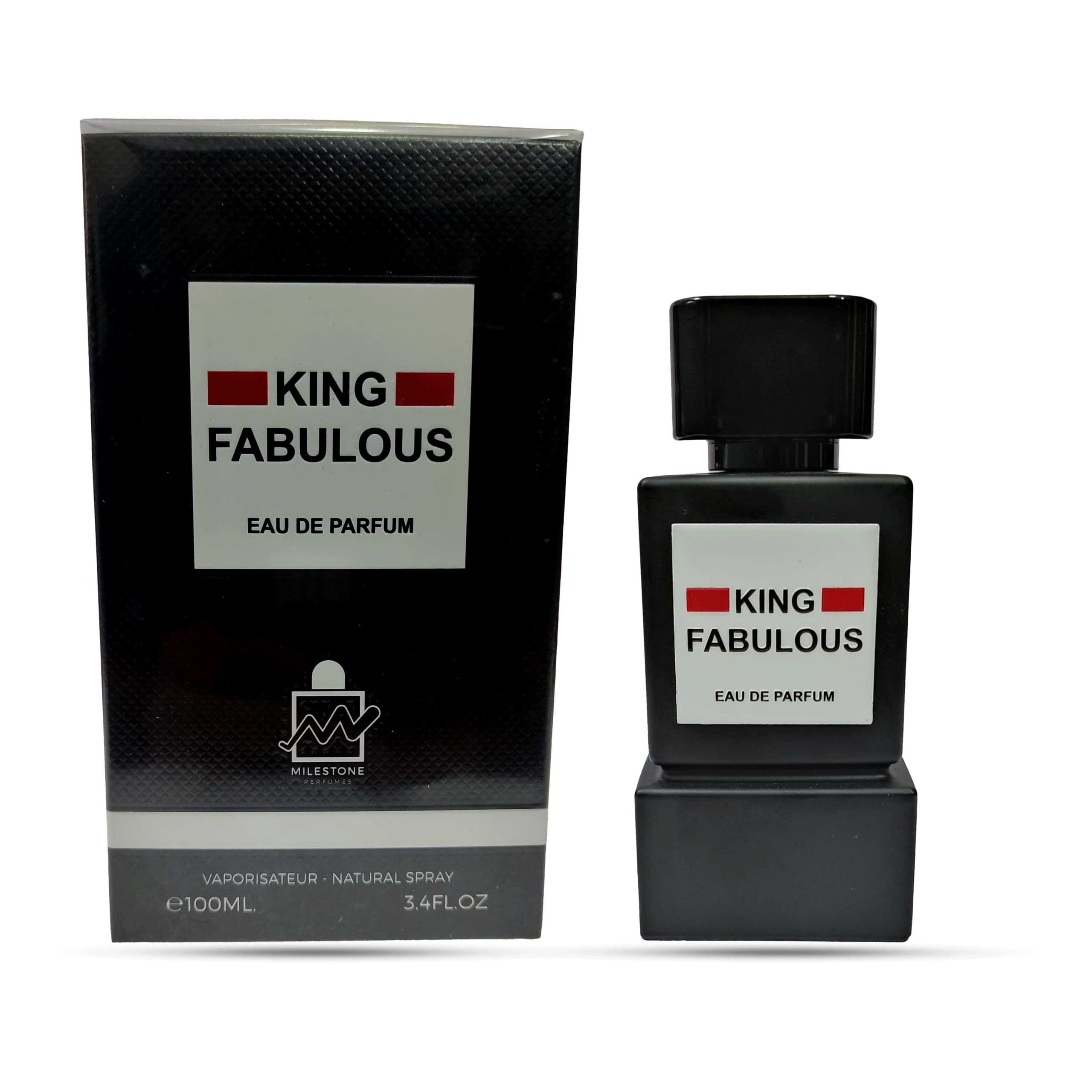 ادکلن مردانه کینگ فابولوس رایحه لوکس و ماندگار Milestone 100ML
