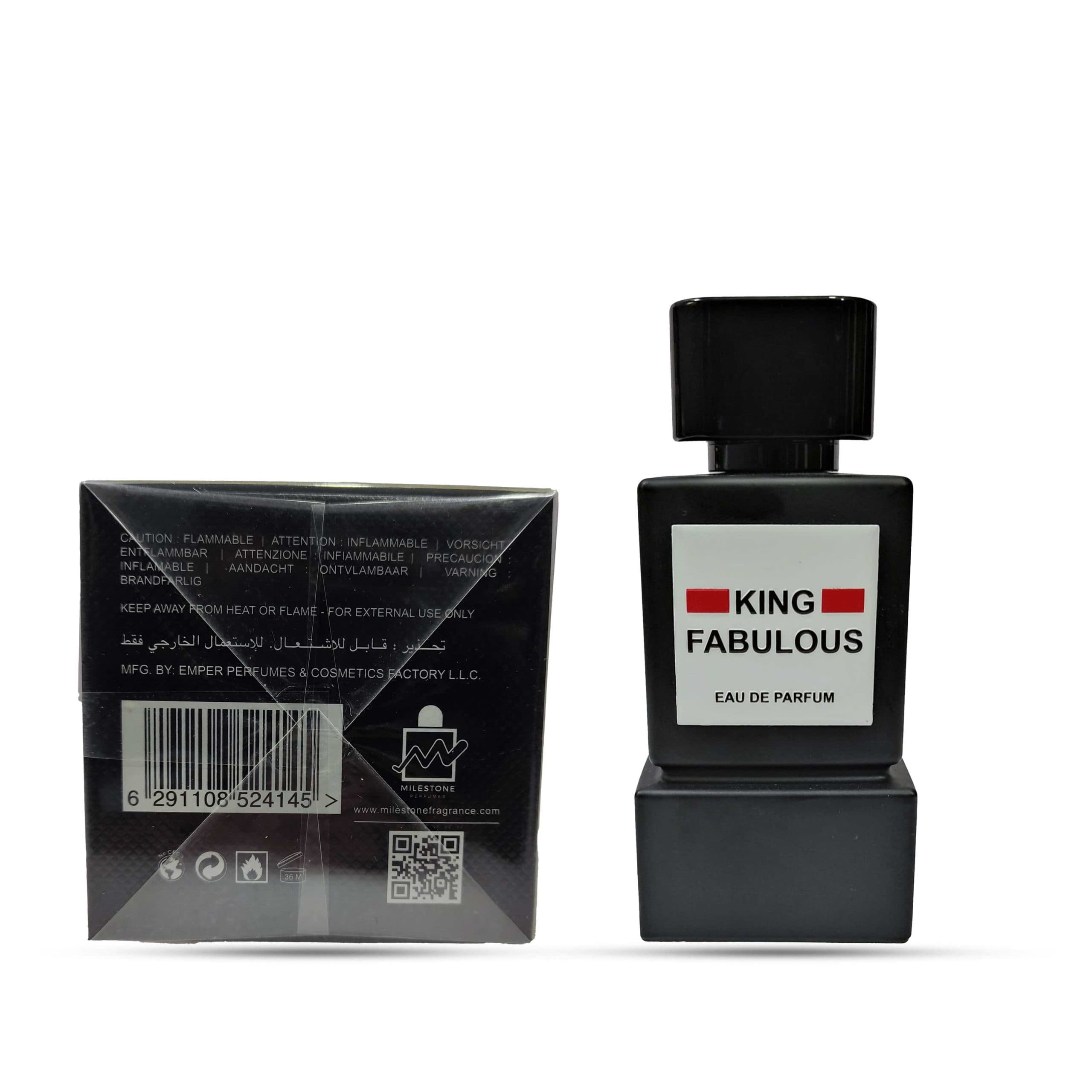 ادکلن مردانه کینگ فابولوس رایحه لوکس و ماندگار Milestone 100ML — تصویر ۳