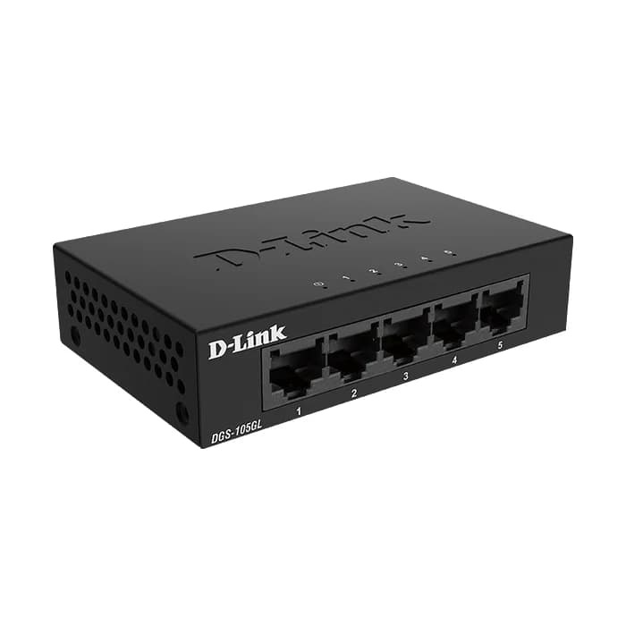 سوئیچ 5 پورت گیگابیتی و دسکتاپ دی لینک مدل DGS-105GL — تصویر ۳