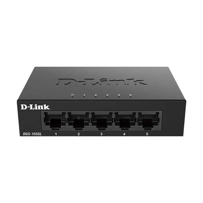 سوئیچ 5 پورت گیگابیتی و دسکتاپ دی لینک مدل DGS-105GL
