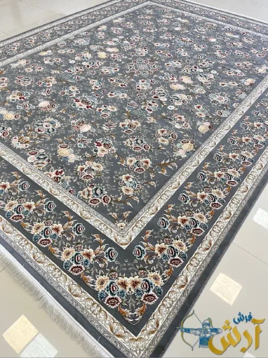 فرش افشان فیلی 1200 شانه طرح گلستان — تصویر ۲