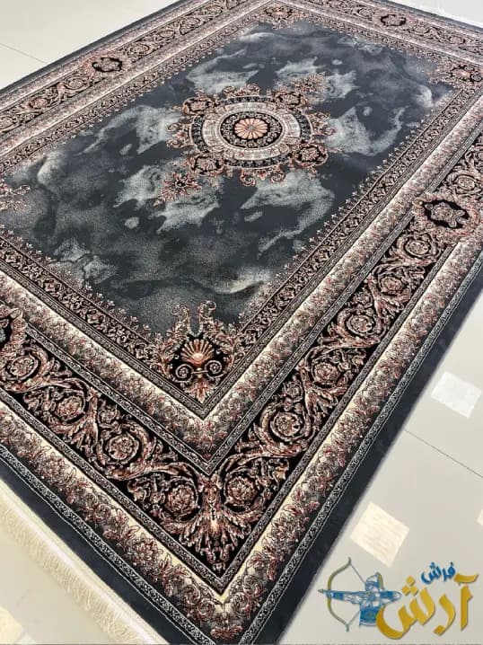 فرش ورساچه 700 شانه ارزان قیمت طرح ویشکا — تصویر ۶