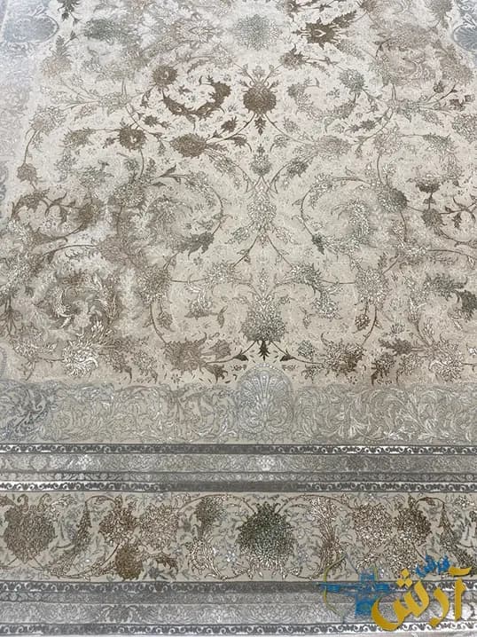 فرش افشان جدید 1200 شانه طرح ماهلین — تصویر ۷