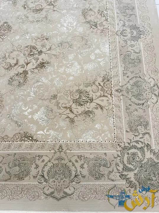 فرش افشان جدید 1200 شانه طرح سارا سبز — تصویر ۸