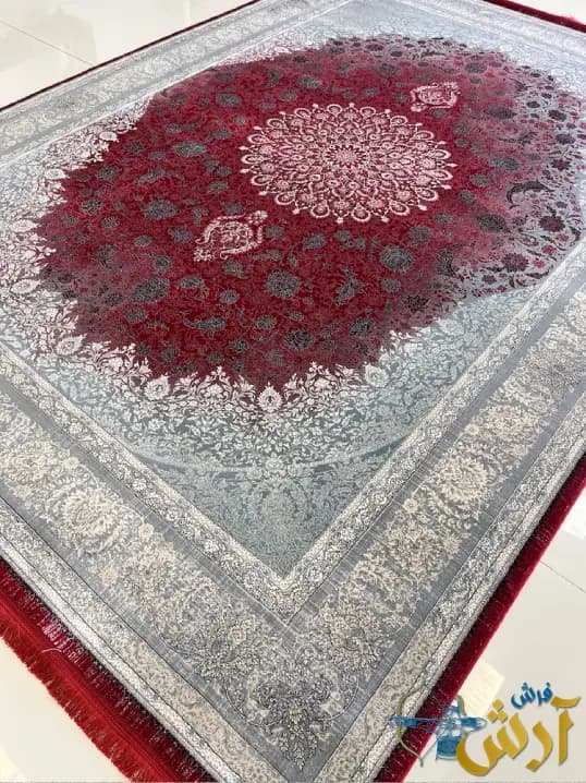 فرش پتینه لاکی 1200 شانه طرح پانا — تصویر ۲