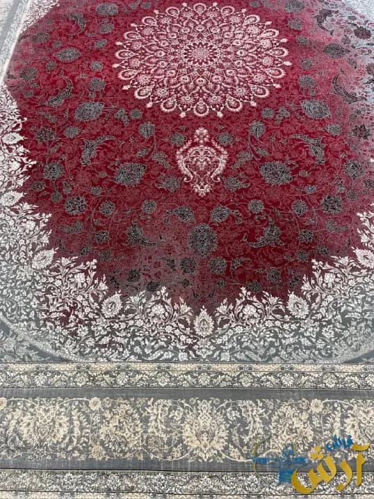 فرش پتینه لاکی 1200 شانه طرح پانا — تصویر ۴