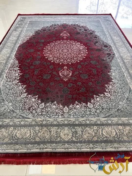 فرش پتینه لاکی 1200 شانه طرح پانا