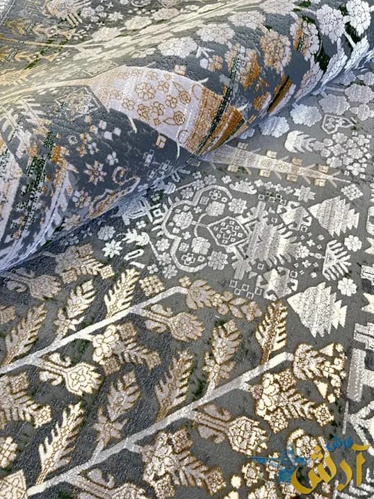 فرش طرح پتینه 1200 شانه سرو فیلی — تصویر ۶