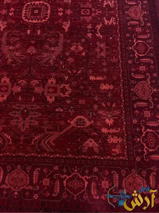 فرش 700 شانه ارزان قیمت لاکی طرح نیلا — تصویر ۳