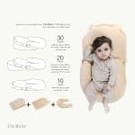 تشک انتی رفلاکس دی روحه تامی پیلو سه کاره Die ruhe pillow — تصویر ۵