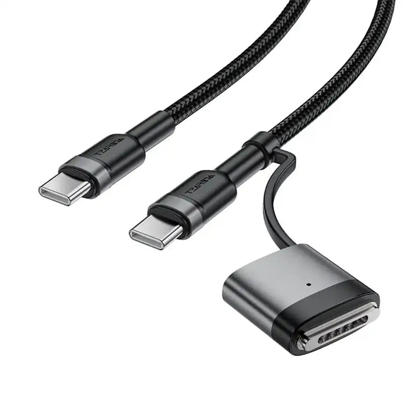 کابل Type-C به Type-C و MAG3 ایس فست ACEFAST C22-05 طول 1.2 متر توان 240 وات — تصویر ۳