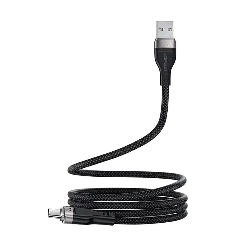 کابل فنری مگنتی Type-C ایس فست ACEFAST C11-04 طول 1.2 متر توان 15 وات